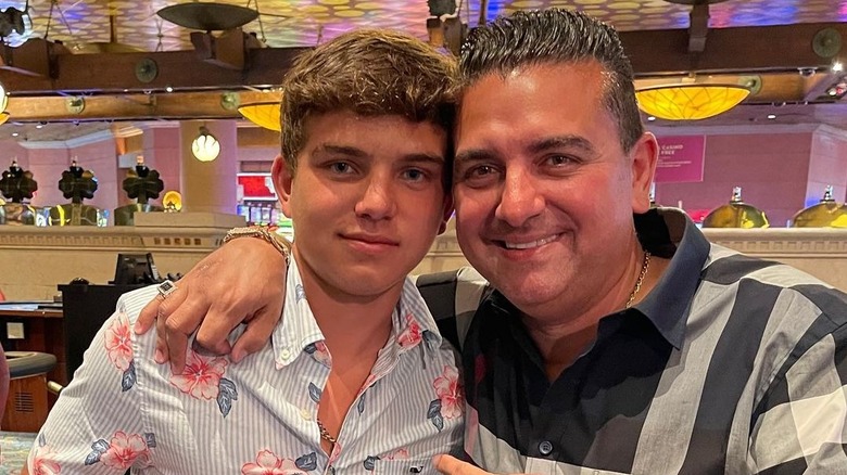 Marco Valastro smiling with his dad Buddy