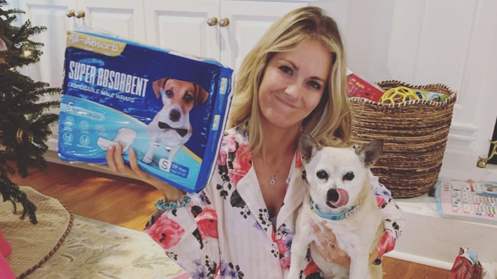 Southern Charm star Cameran Eubanks with her dog Elvis