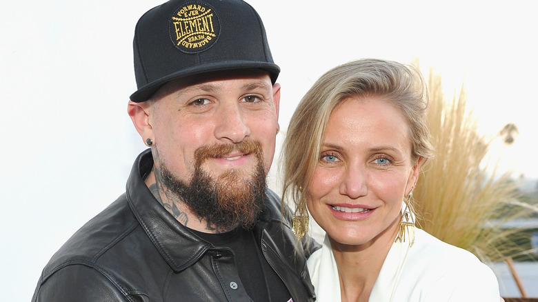 Benji Madden and Cameron Diaz 