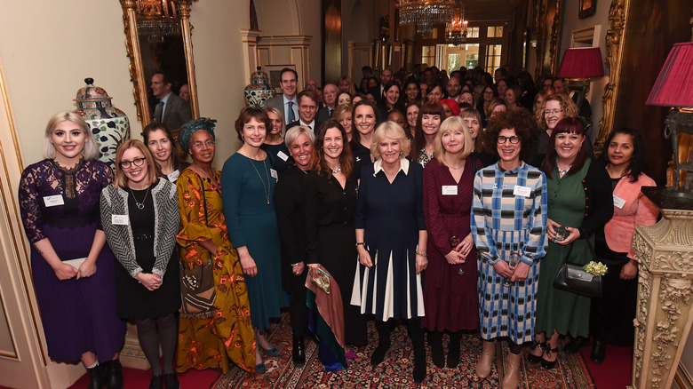 Duchess Camilla at event with SafeLives