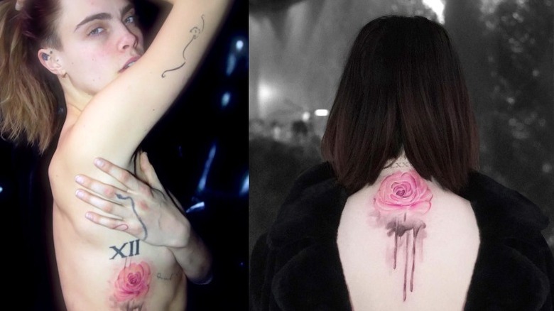 Cara Delevingne and Selena Gomez get matching tattoos