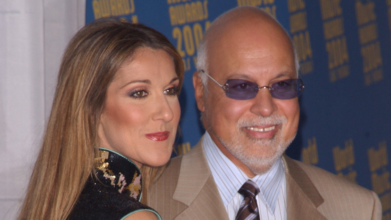 Celine Dion and Rene Angelil