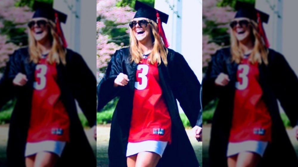 Chase Chrisley's girlfriend Emmy Medders in graduation garb