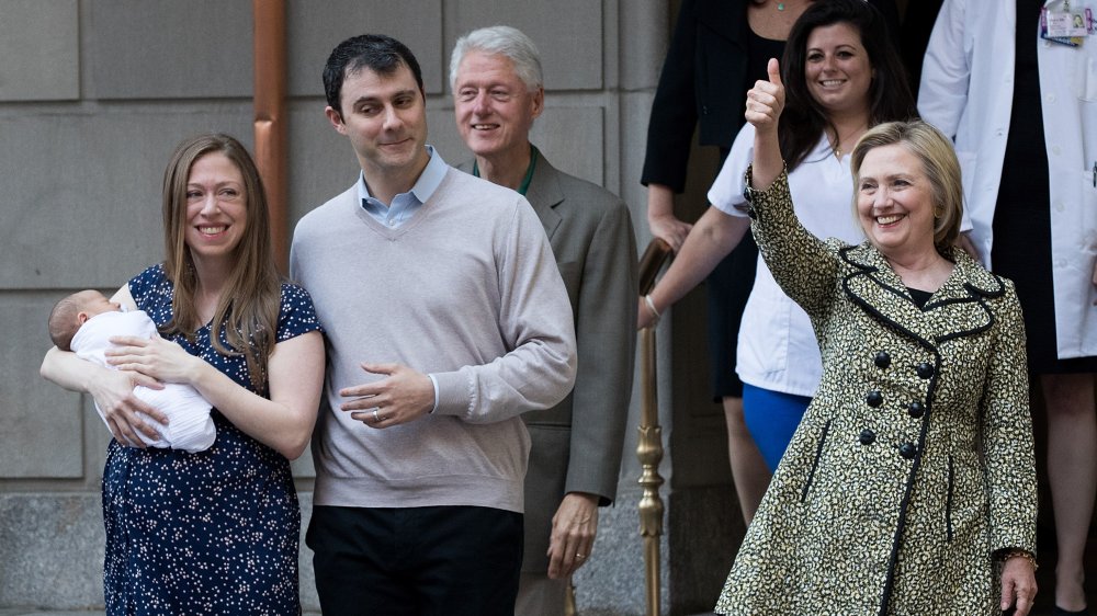 Chelsea Clinton and her husband, Marc Mezvinsky