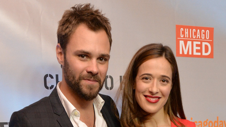 Marina Squerciati and Patrick John Flueger