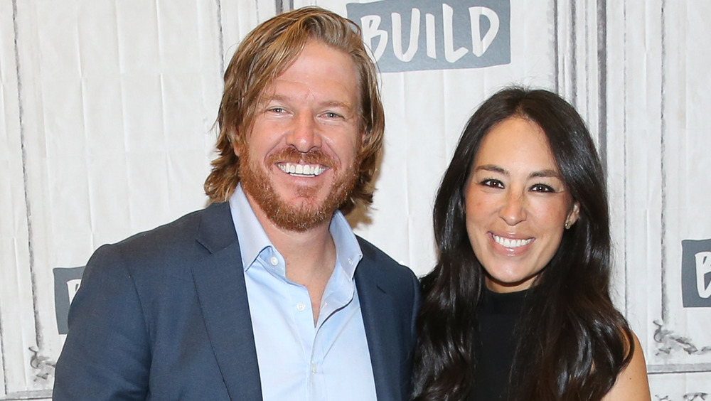 Chip and Joanna Gaines at a Build event