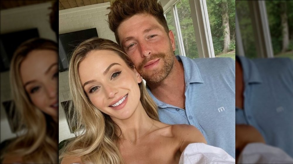 Chris Lane and Lauren Bushnell