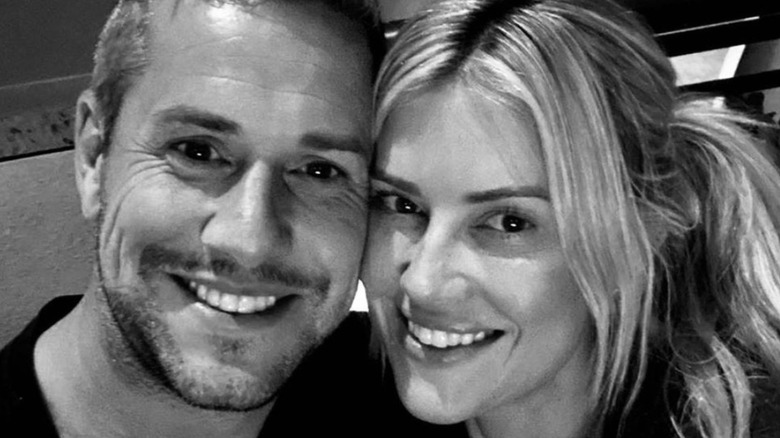 Ant Anstead and Christina Haack smiling