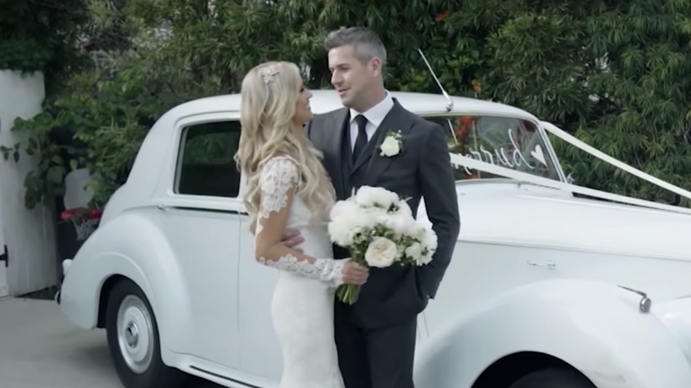 Christina Anstead and Ant Anstead on their wedding day