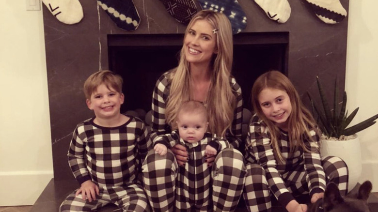 Christina Haack and her children 