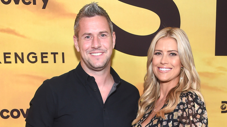 Christina Haack and Ant Anstead at event 
