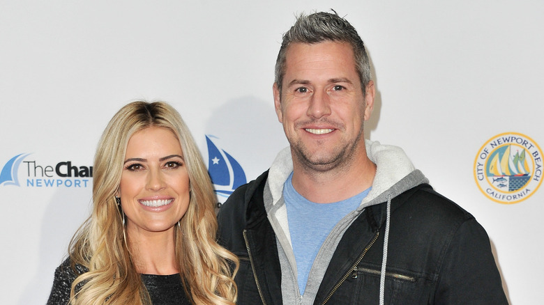 Christina and Ant Anstead smiling 
