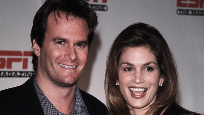 Cindy Crawford and Rande Gerber attending an event