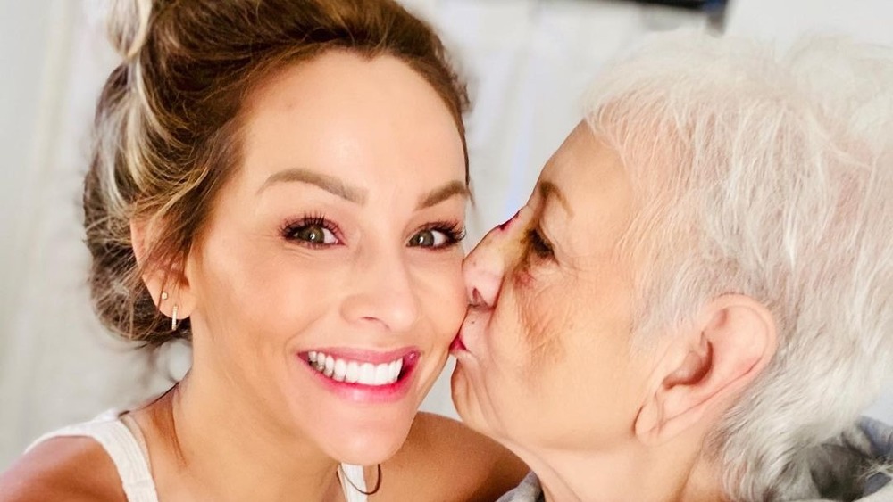 Clare Crawley smiling with her mom