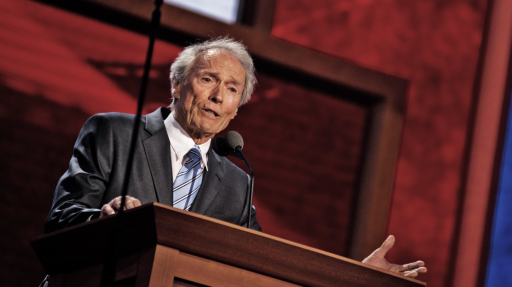 Clint Eastwood speaking at Republican Convention