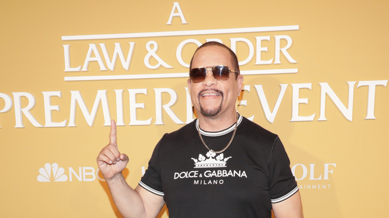 Ice-T at Law & Order event