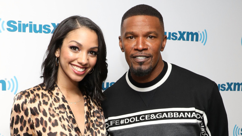 Jamie Foxx and Corinne Foxx