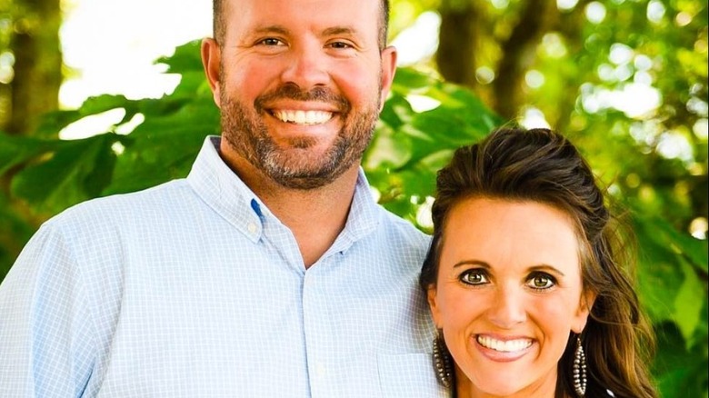 Eric Waldrop and Courtney Waldrop smiling