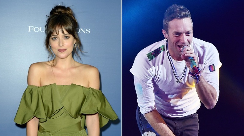 Dakota Johnson, Chris Martin