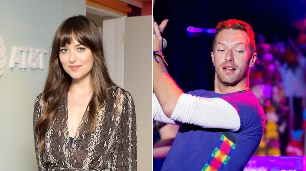 Dakota Johnson, Chris Martin