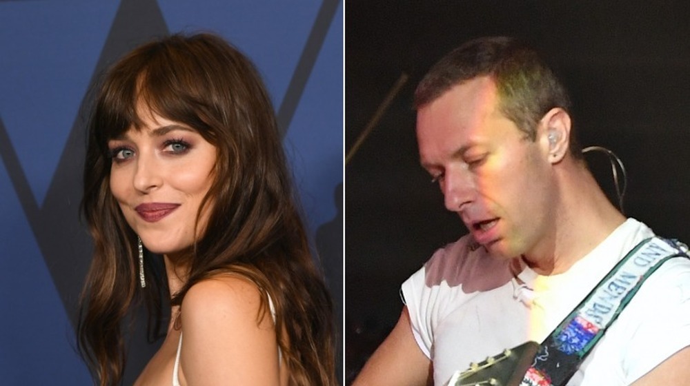 Dakota Johnson, Chris Martin