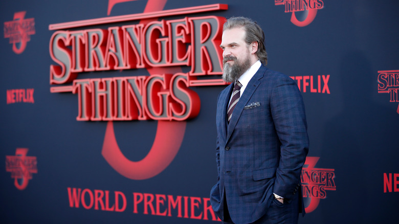 David Harbour Stranger Things premiere