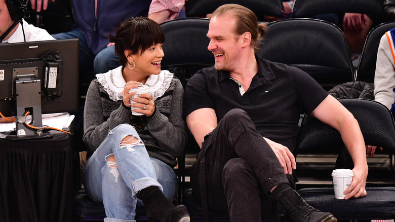 David Harbour Lily Allen 2019