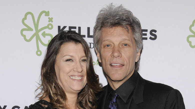 Jon Bon Jovi with wife Dorothea 