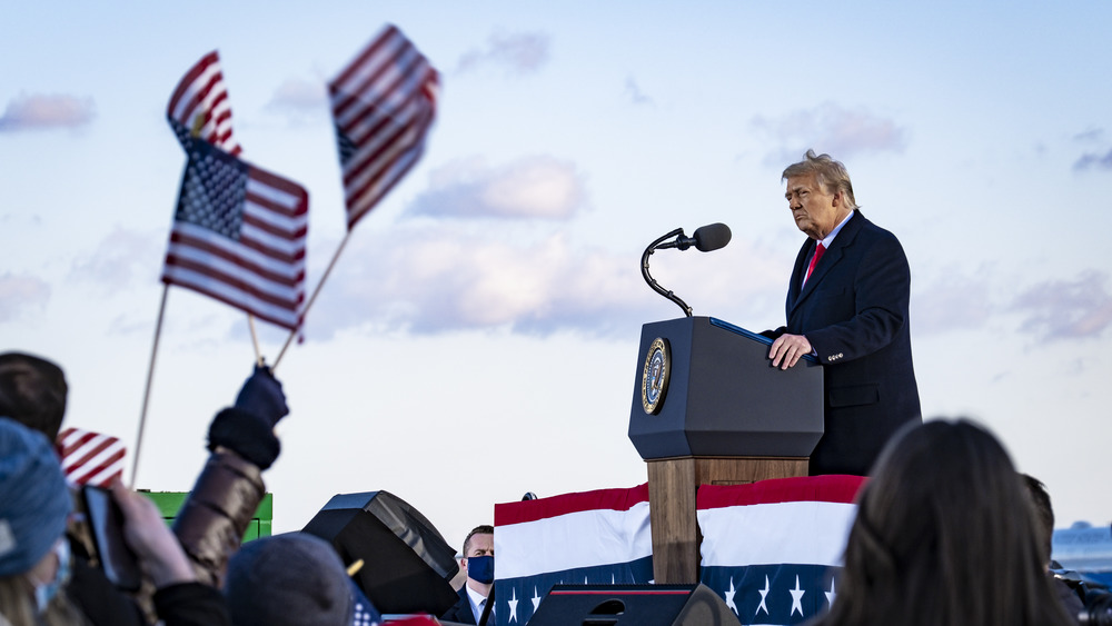 Donald Trump at an event