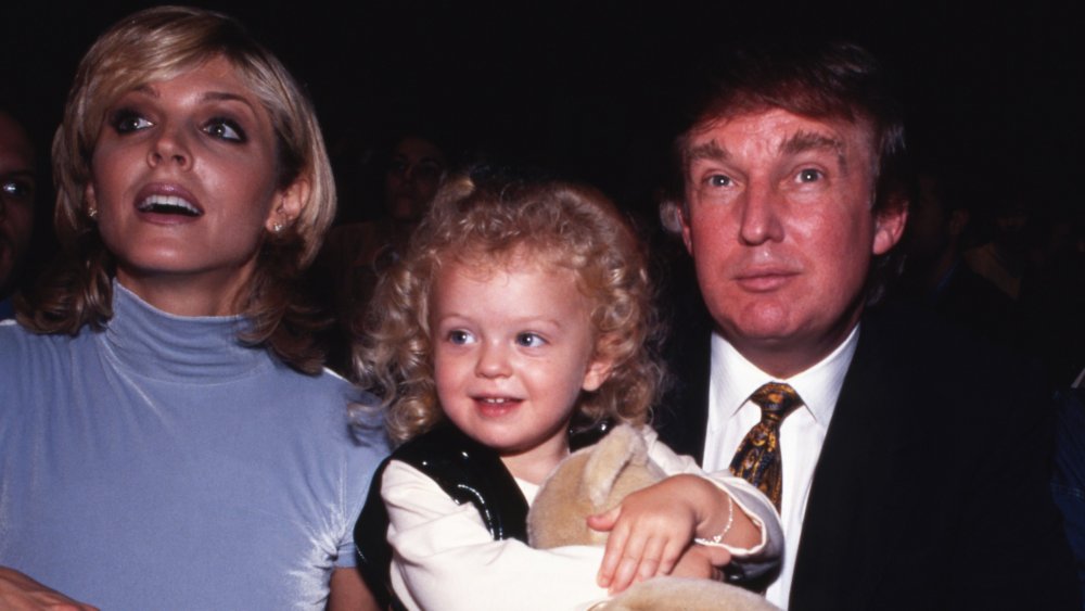 Marla Maples, Donald Trump, and Tiffany Trump