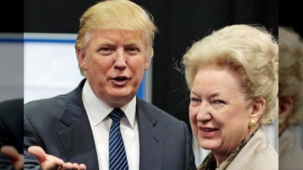 Donald Trump and Maryanne Trump Barry