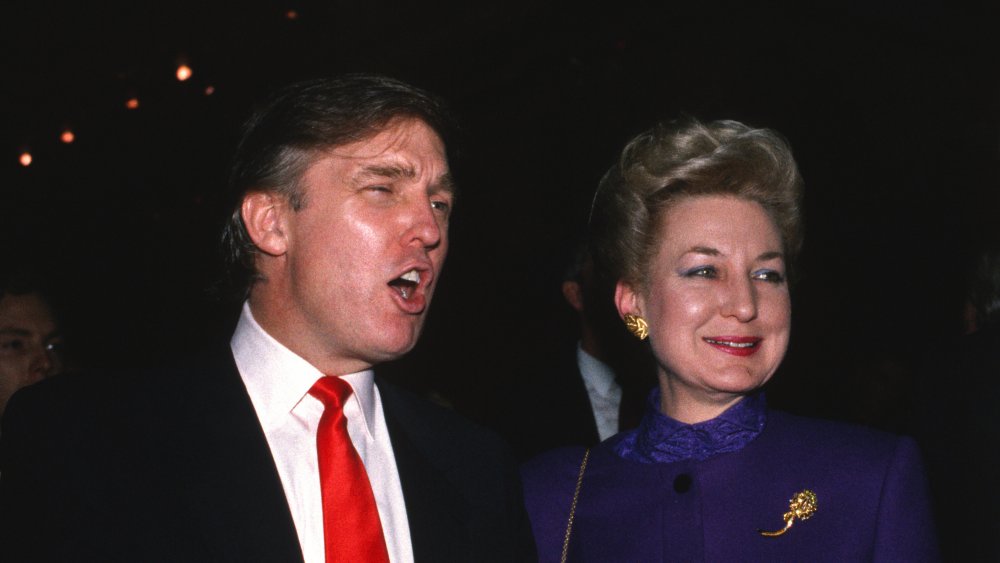 Donald Trump and Maryanne Trump Barry