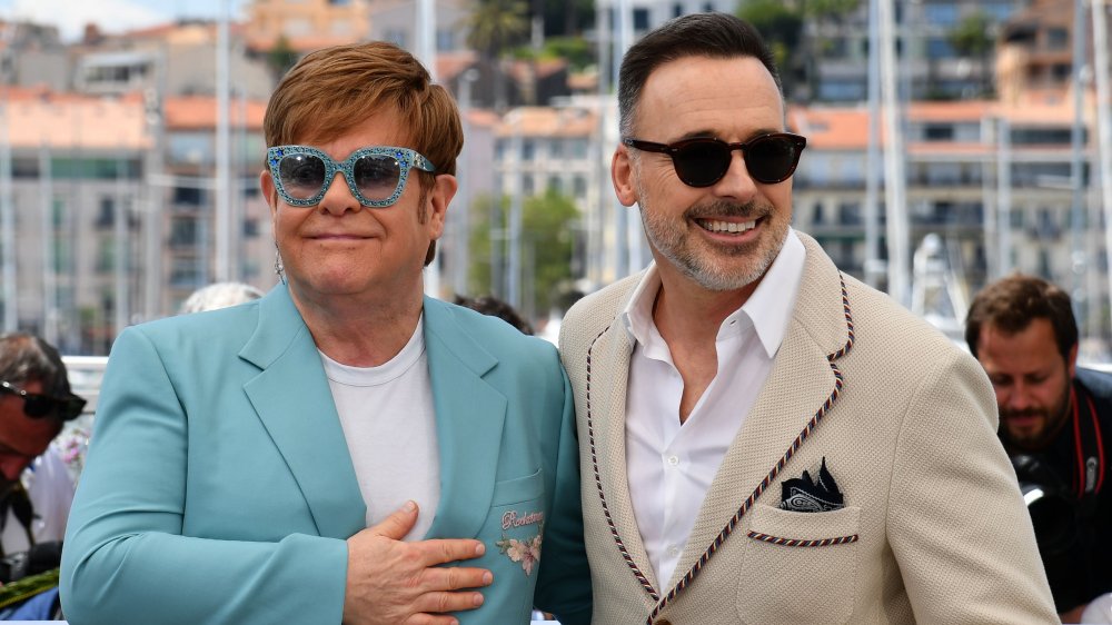 Elton John and his husband