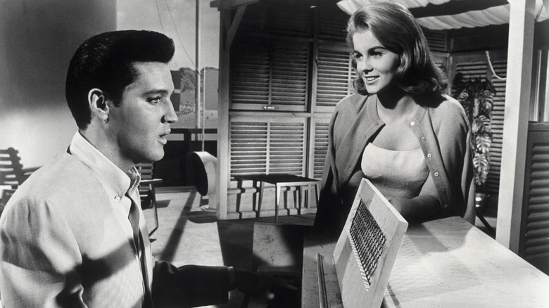 Elvis Presley and Ann Margaret