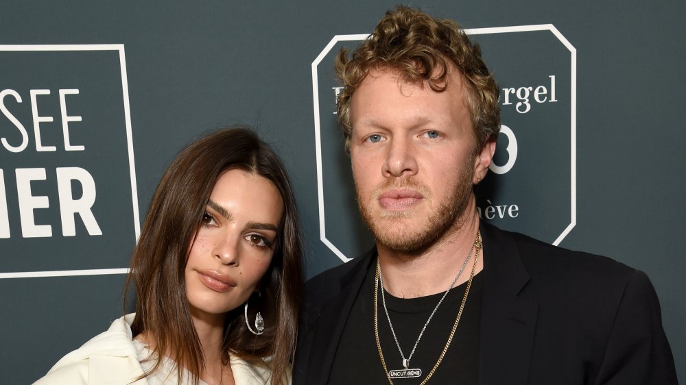 Emily Ratajkowski and her husband, Sebastian Bear-McClard