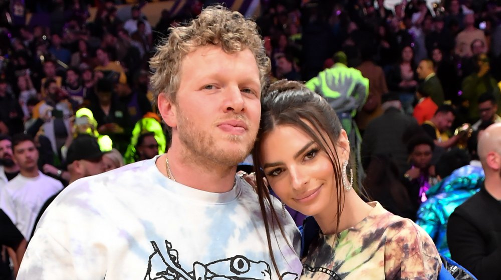 Emily Ratajkowski and her husband, Sebastian Bear-McClard