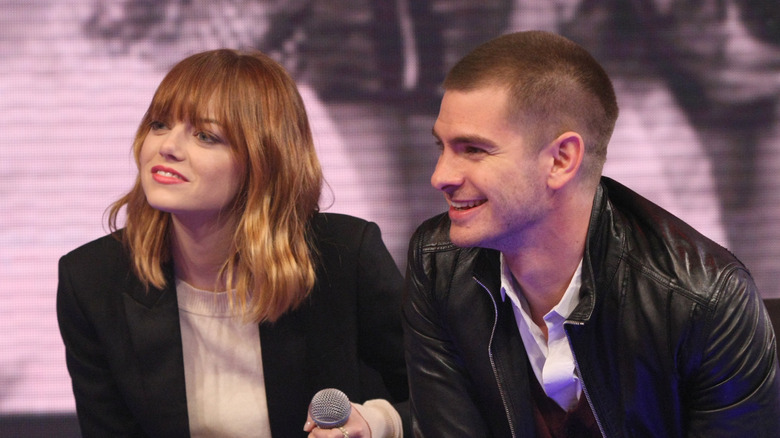 Emma Stone and Andrew Garfield in 2014