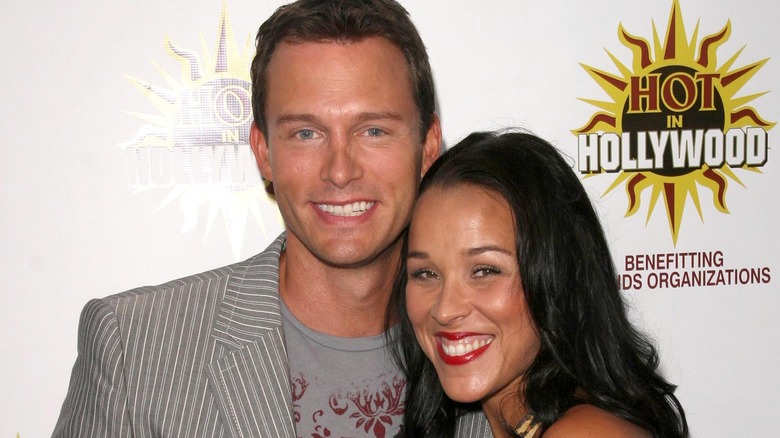 Eric Martsolf and Lisa Kouchak at an event. 