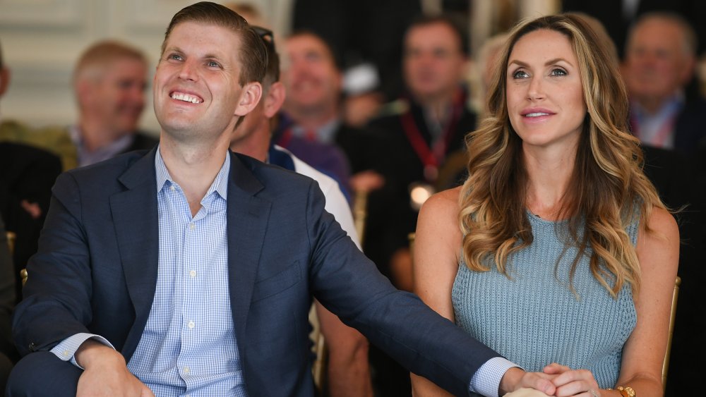  Eric Trump and his wife Lara Trump