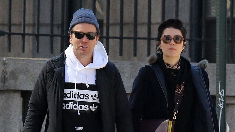  Ewan McGregor and Mary Elizabeth Winstead together in New York City