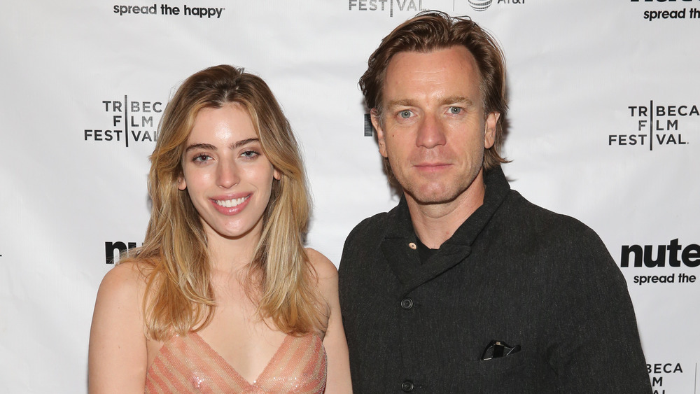  Clara McGregor and Ewan McGregor at a film festival