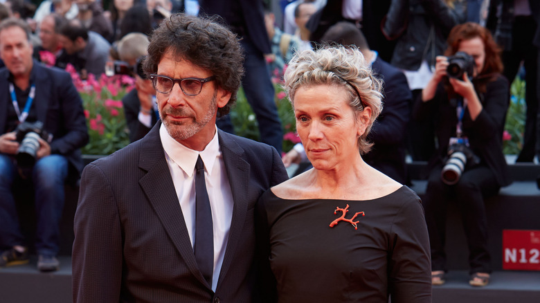 Frances McDormand and Joel Coen