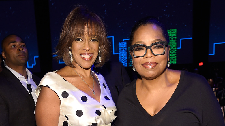 Gayle King and Oprah Winfrey