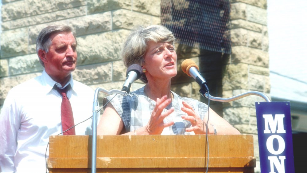 Geraldine Ferraro and Walter Mondale