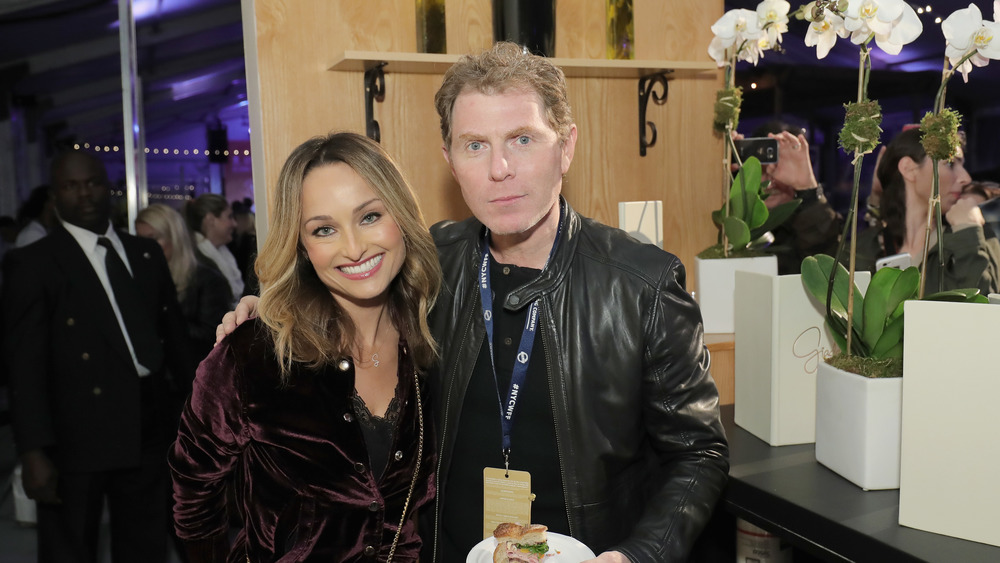 Giada De Laurentiis and Bobby Flay