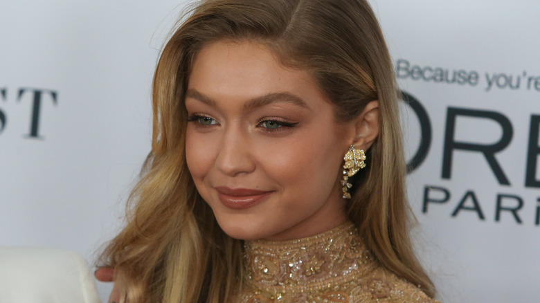 Gigi Hadid smiling