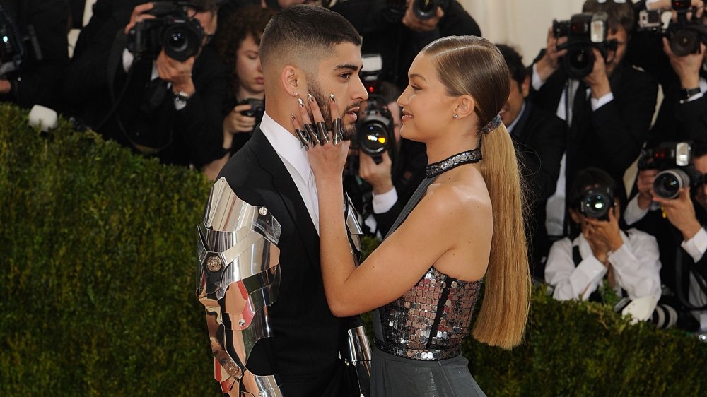 Gigi Hadid and Zayn Malik on the red carpet