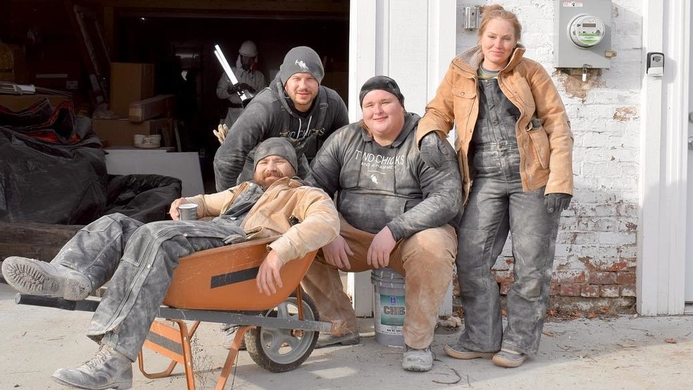 The Good Bones cast posing for a photo