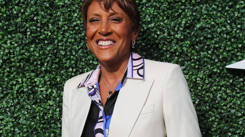 Robin Roberts smiles