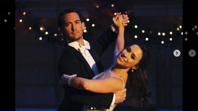 Will Kemp dancing in Christmas Waltz